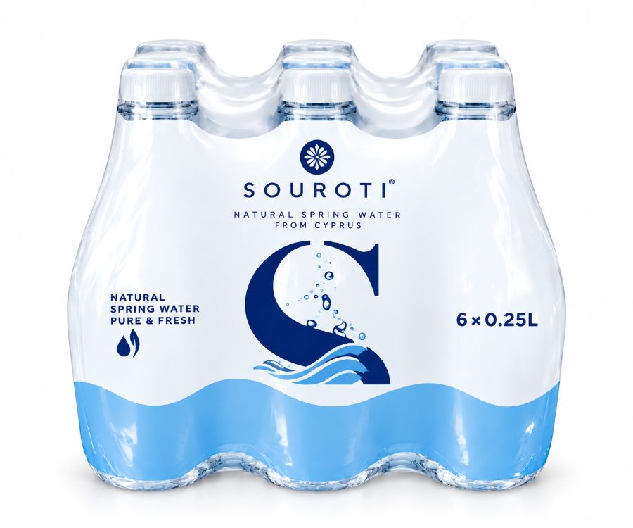 Souroti Sparkling Water 6x250ml