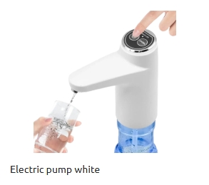 White Electric Pumps